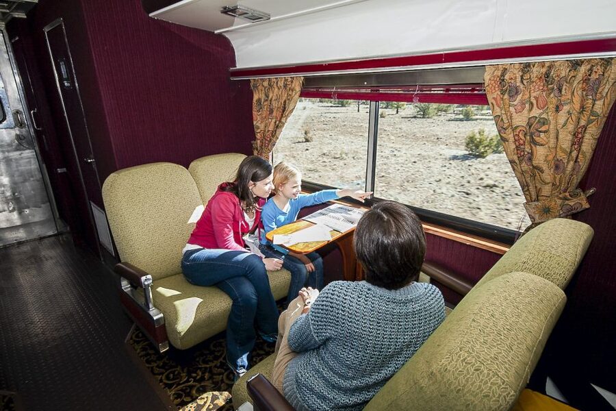 From Williams: Grand Canyon Railway Round-Trip Train Ticket - The ride through Arizona countryside