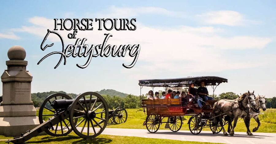 Gettysburg: Horse-Drawn Carriage Battlefield Tour - What happens during the two-hour route