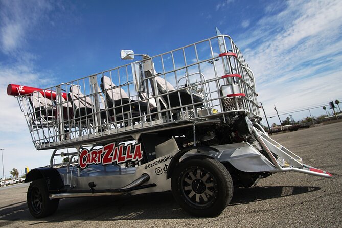 Giant Shopping Cart Limo Ride in Las Vegas - Price and value at $64 per person