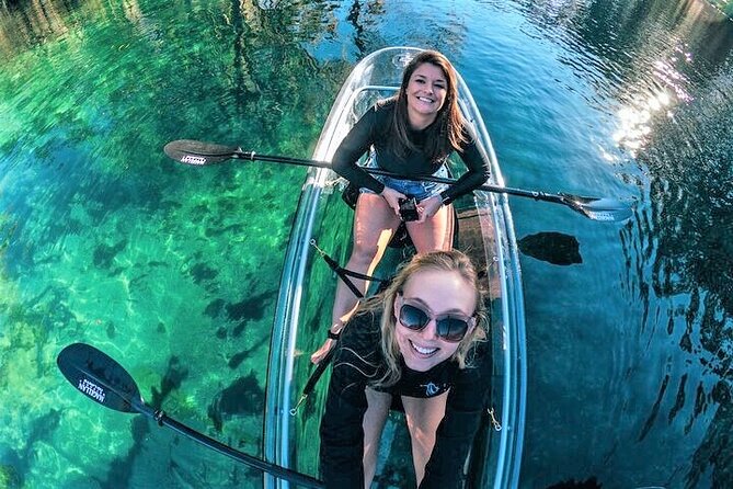 Glass Bottom Kayak Eco Tour through Rainbow Springs - The Indian Creek and narrow waterway detour