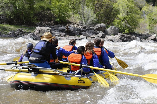 Glenwood Springs Half-Day Rafting Trip - The calmer seven miles and the canyon story