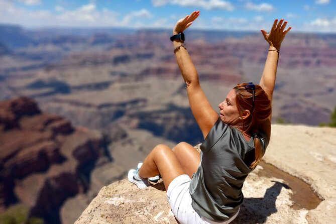 Grand Canyon National Park South from Las Vegas with Lunch, WiFi - Mather Point gives you the first big canyon view