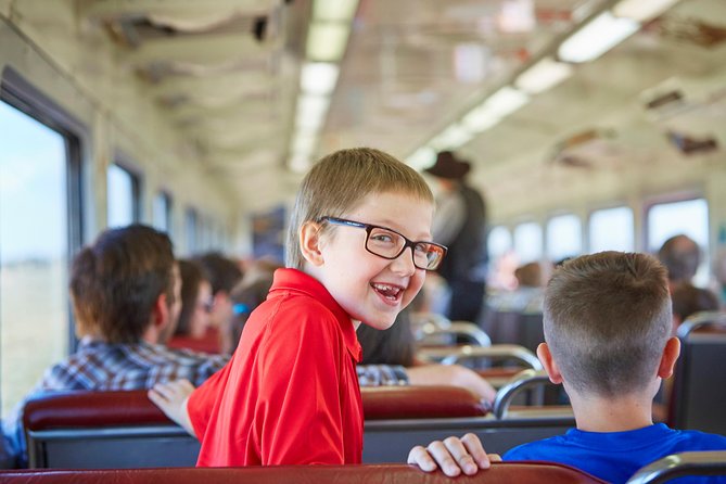 Grand Canyon Railway Train Tickets - The ride west, with music and a train robbery