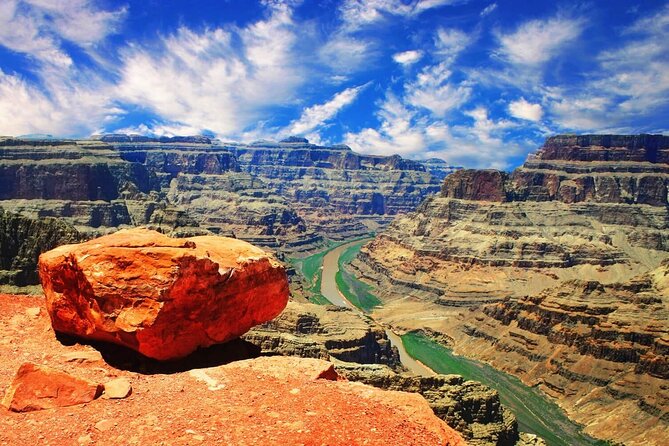 The western rim of the Grand Canyon above the Colorado River