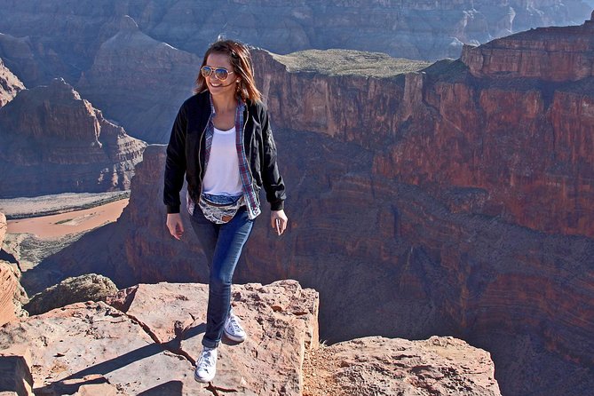 Grand Canyon West & Hoover Dam Tour With Breakfast At IHOP - Guano Point for the best walking and wide views