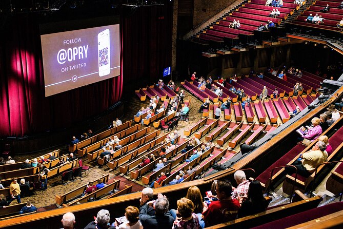 Grand Ole Opry Show Admission Ticket - How to plan the evening around the venue