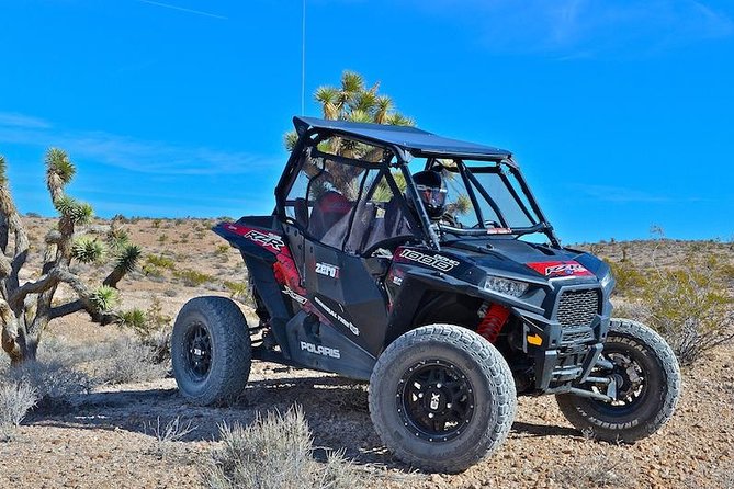 Guided Mojave Desert Off Road RZR Adventure - Getting comfortable in the Polaris RZR