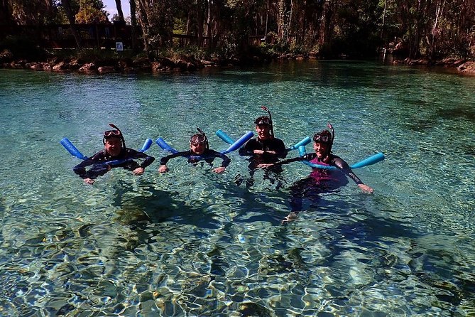 Guided Small Group Manatee Snorkeling Tour with In-Water Photographer - The boat ride and search for manatees