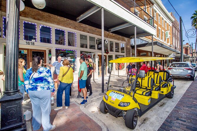 Guided Tampa Sightseeing Tour in a Deluxe Street Legal Golf Cart - Hyde Park and Bayshore Boulevard