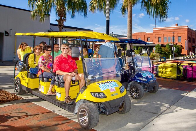Guided Tampa Sightseeing Tour in a Deluxe Street Legal Golf Cart - Armature Works and the Tampa Riverwalk