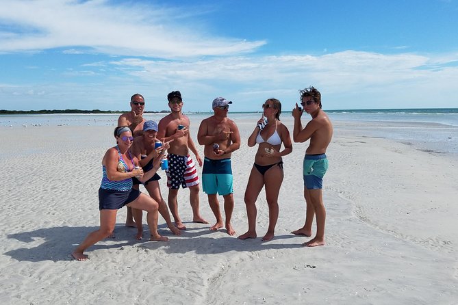 Half- Day Private Boating On Tahoe Funship - Clearwater Beach - Honeymoon Island: a longer beach stop
