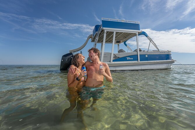 Half- Day Private Boating On Tahoe Funship - Clearwater Beach - Three Rooker Sand Bar: the main play area