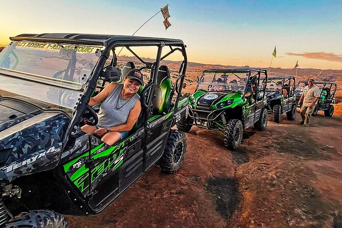 HIGHLY RATED U-DRIVE Moab Hell’s Revenge UTV Off-Road Adventure - Echo Canyon, cottonwoods, and sandstone walls