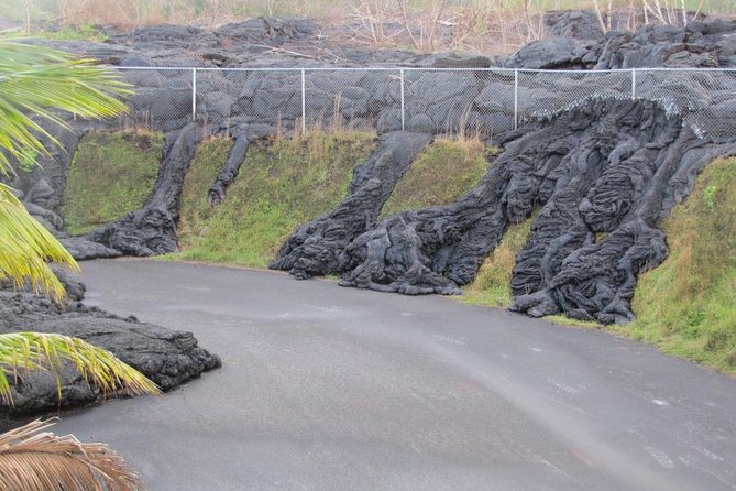 Hilo Shore Excursion: Volcano Safari Lava Caves & Black Sand - Lava Tree State Park and the strange shapes of fire