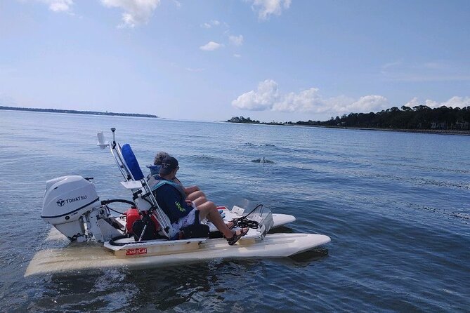 Hilton Head Island Guided Water Tour by Creek Cat Boat - Through marshes and narrow waterways