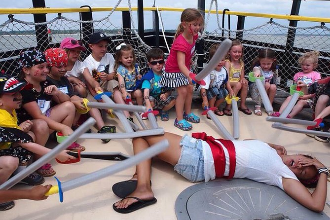 Hilton Head Pirate Ship Adventure Sail aboard the Black Dagger - The treasure hunt gives the cruise its shape