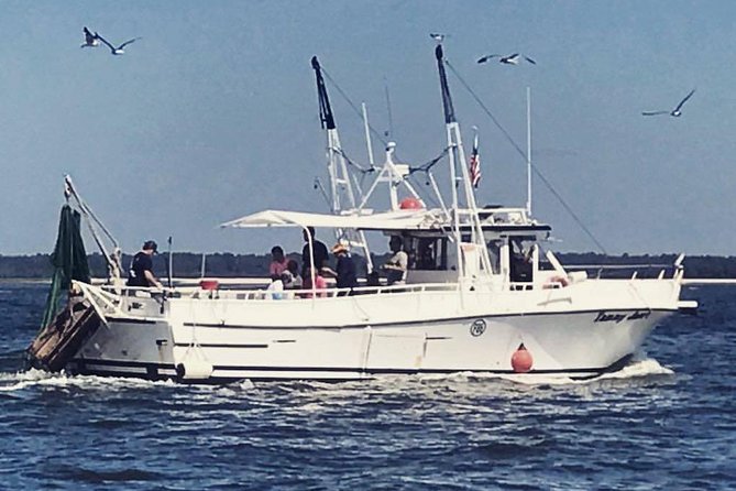 Hilton Head Shrimp Trawling Boat Cruise - Arriving at Harbour Town Yacht Basin