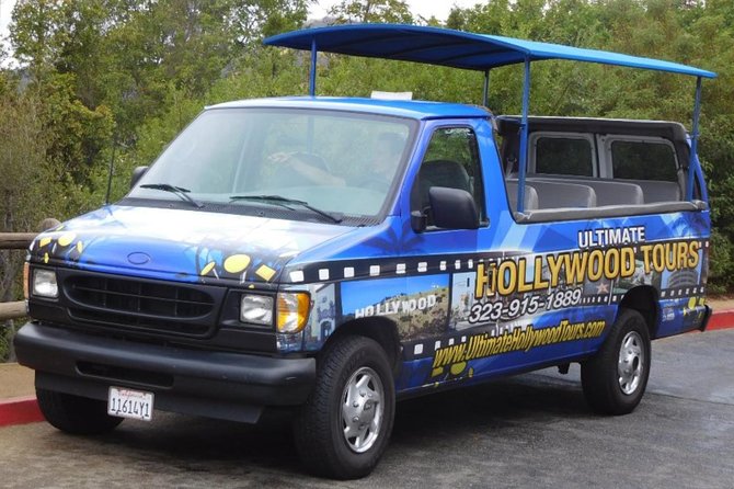 Hollywood, Beverly Hills and Celebrity Homes Open Air Van Tour - What the open-air vehicle is really like