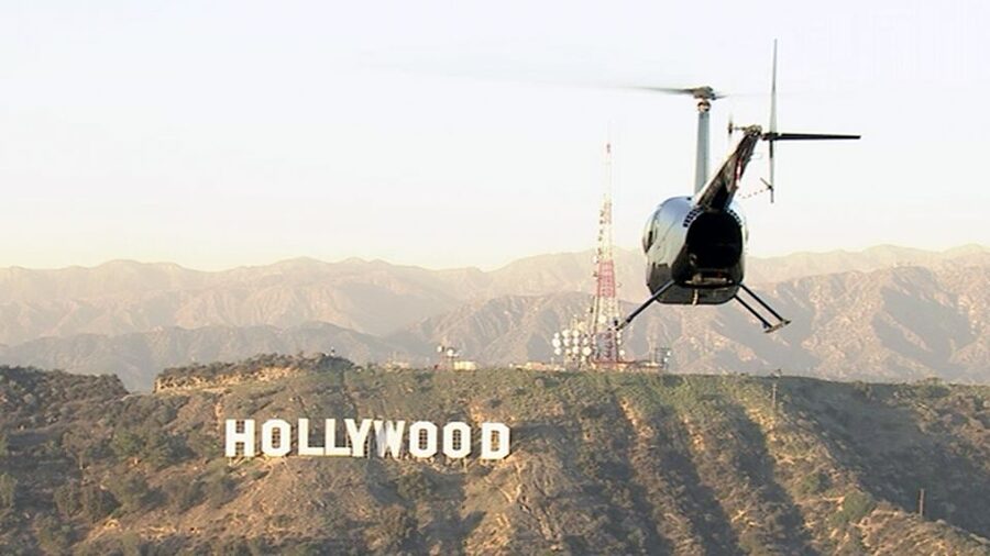 Hollywood & Beverly Hills Celebrity Helicopter Tour - Beverly Hills and Bel Air from above