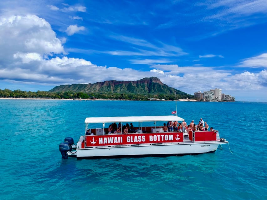 Honolulu: Glass Bottom Boat Tour along Oahu's South Shore - Sea Turtles, Dolphins, and the Luck of the Day
