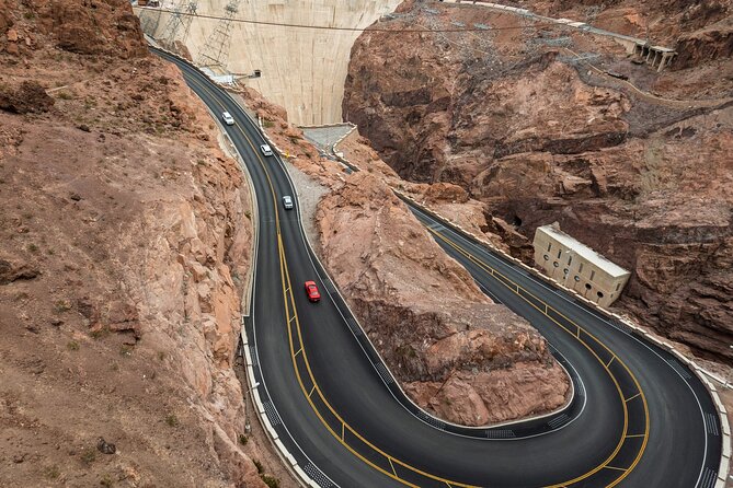 Hoover Dam Tour from Las Vegas with Hot Breakfast - Crossing the top of Hoover Dam