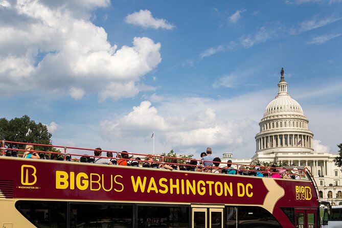 Hop-on Hop-off Sightseeing Tour by Open-top Bus with 18 Stops - Arlington Cemetery needs careful timing