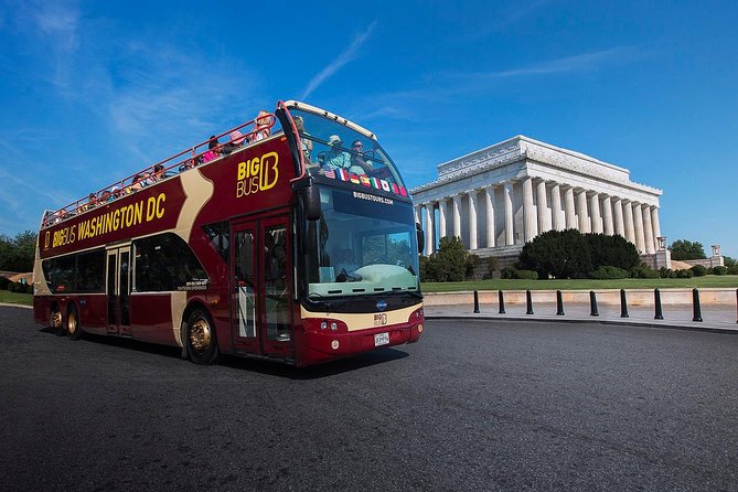 Hop-on Hop-off Sightseeing Tour by Open-top Bus with 18 Stops - The White House and Ford’s Theatre stops