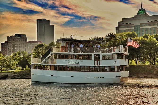 Hudson River Sightseeing Cruise from Albany - Reading Albany’s skyline from the water