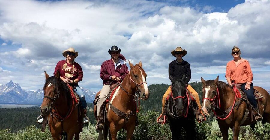 Jackson Hole: Bridger-Teton National Forest Horseback Ride - Grand Teton views and photo stops