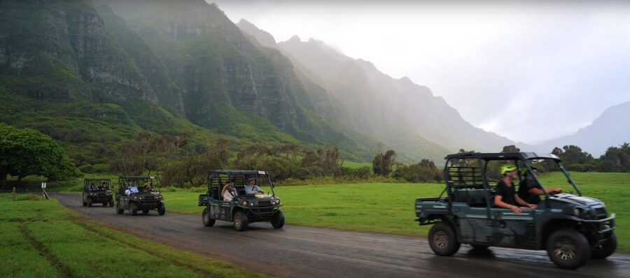 Kaneohe: Kualoa Ranch Guided UTV Tour - The ride begins in Oahu’s most dramatic valley