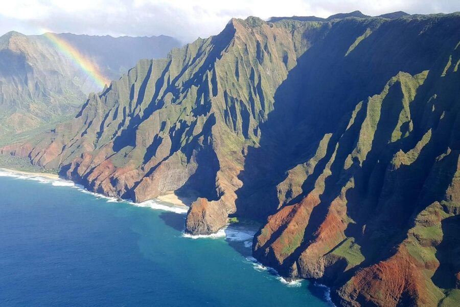 Kauai: Air Tour of Na Pali Coast, Entire Island of Kauai - Hanalei Bay and the north shore