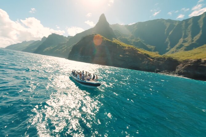 Kauai: Nā Pali Coast Zodiac Raft Expedition and Snorkeling - Kalalau Trail from the water