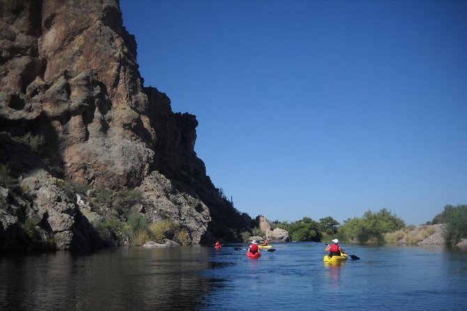 Kayaking the Salt River Foxtail Trip - Launching from Saguaro Lake Ranch