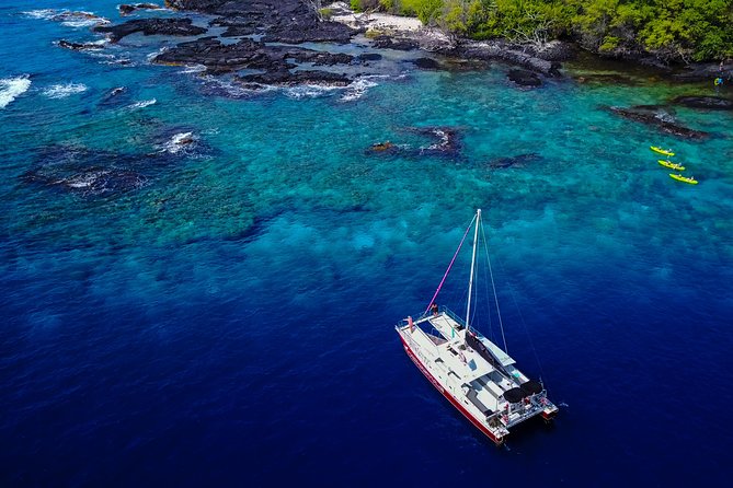 Kealakekua Bay (Captain Cook Monument) Snorkel and Sail Adventure - Boarding near the Courtyard Marriott in Kailua-Kona