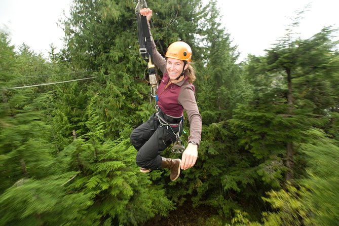 Ketchikan Shore Excursion: Rainforest Canopy Ropes and Zipline Adventure Park - Eight canopy ropes and swinging obstacles