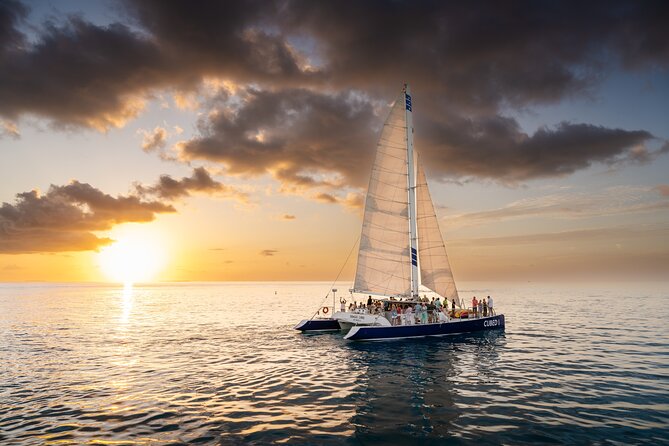 Key West Champagne Sunset Catamaran Cruise - Setting out from Key West Historic Harbor