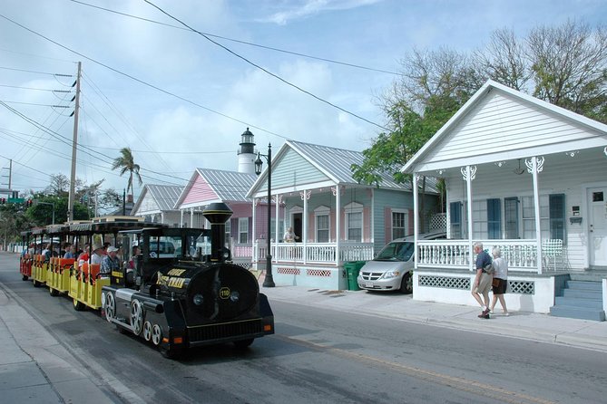 Key West Conch Tour Train - The mid-ride break and the fixed route