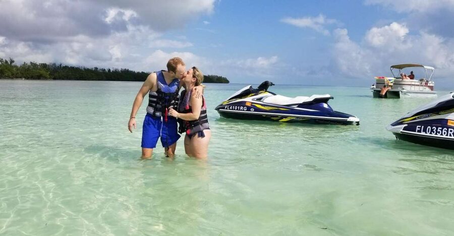 Key West: Jet Ski Island Tour with Sandbar Stop - The first run: learning the controls without pressure
