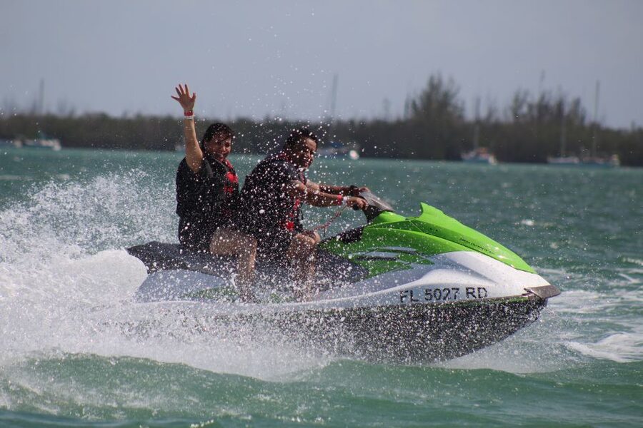 Key West: Jet Ski Island Tour with Sandbar Stop - The sandbar stop and a chance to cool off