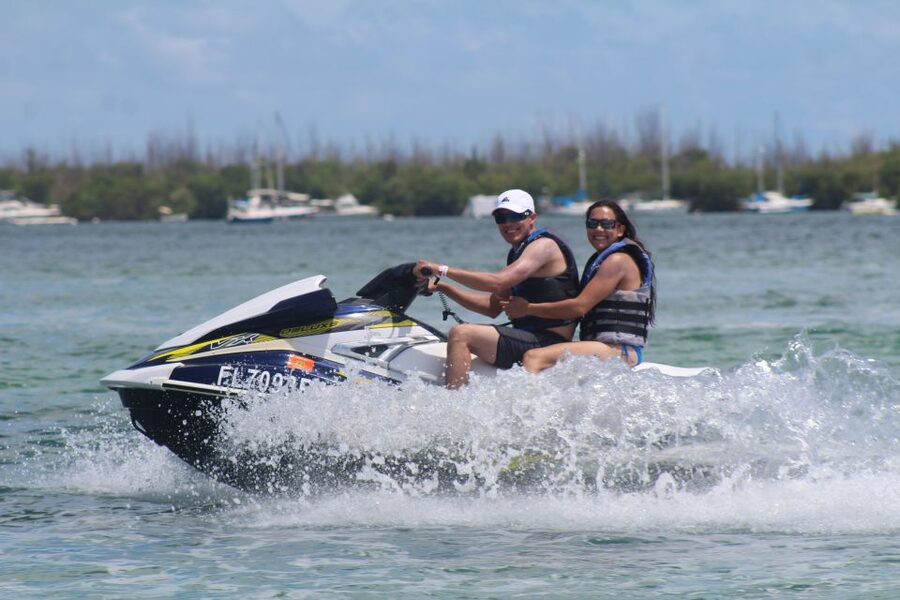 Key West: Jet Ski Island Tour with Sandbar Stop - Seeing the southernmost point from the water
