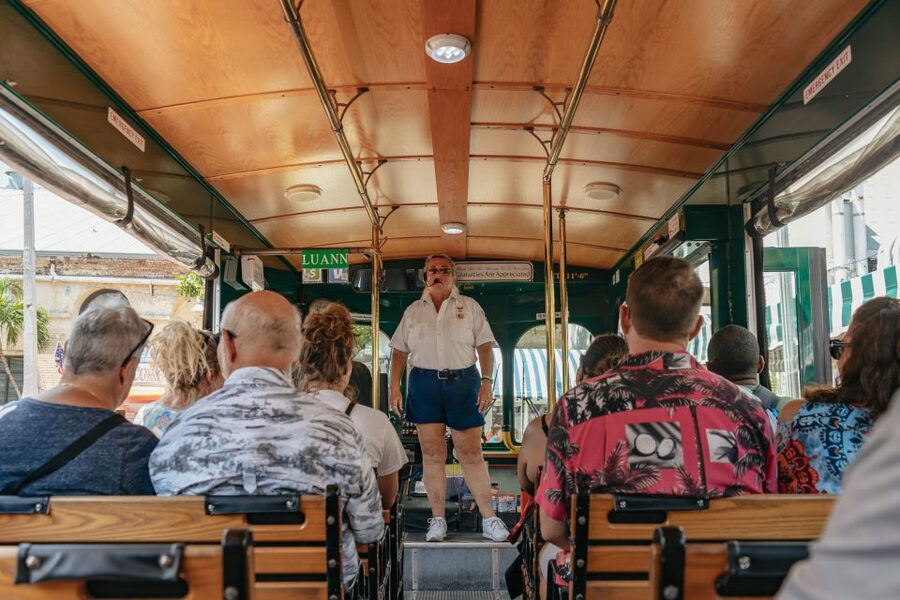 Key West: Old Town Trolley 13-Stop Hop-On Hop-Off Tour - Truval Village and Angela Street