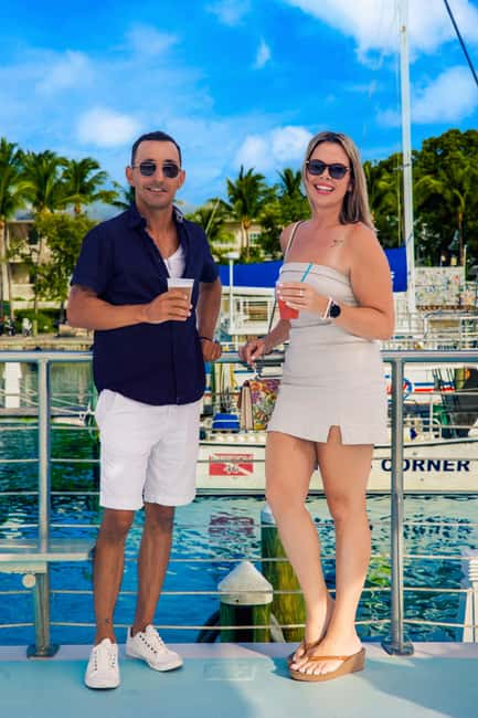 Key West Signature Sunset Cruise with Open Bar, Food & Music - Leaving Key West’s historic seaport