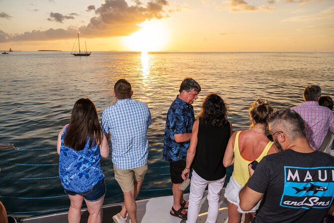 Key West Sunset Sail with Open Bar, Live Music and Hors D'oeuvres - Key Points