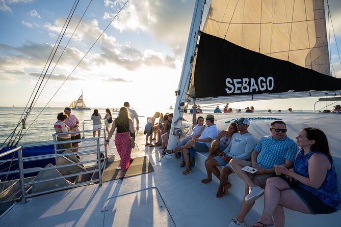 Key West Sunset Sail with Open Bar, Live Music and Hors D'oeuvres - From Elizabeth Street to Open Water