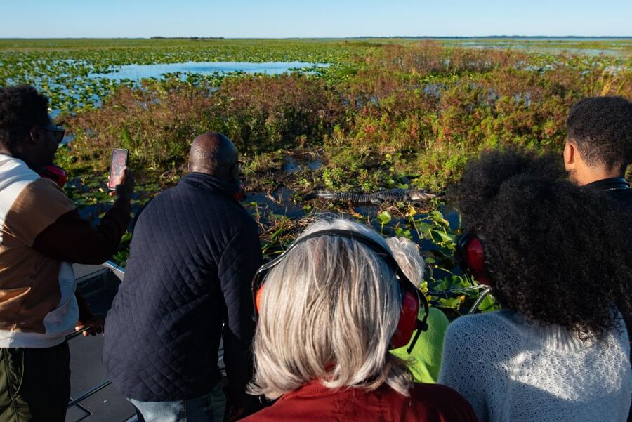Kissimmee: Boggy Creek Airboat Ride with Optional Meal - Lily’s Butterfly Garden and Lorelei’s Critter Collection