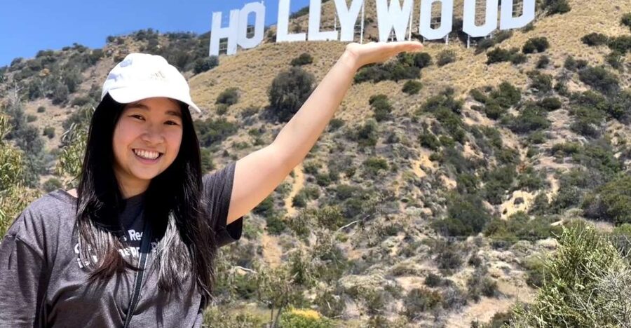 LA: Hollywood Sign Tour with Comedians, Dogs, & Epic Photos - The uphill route to the front of the sign