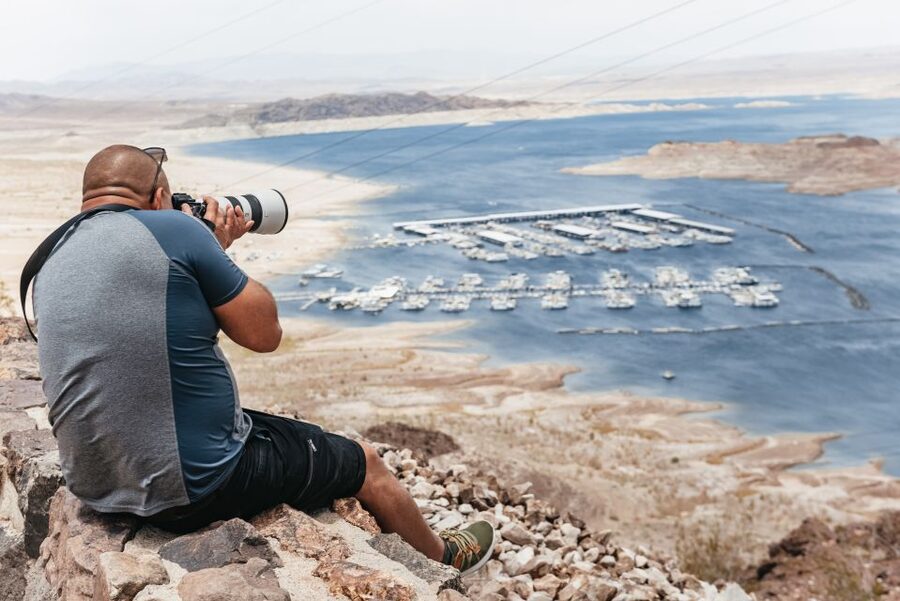 Las Vegas: 3-Hour VIP Hoover Dam Small-Group Mini Tour - Lake Mead from the overlook