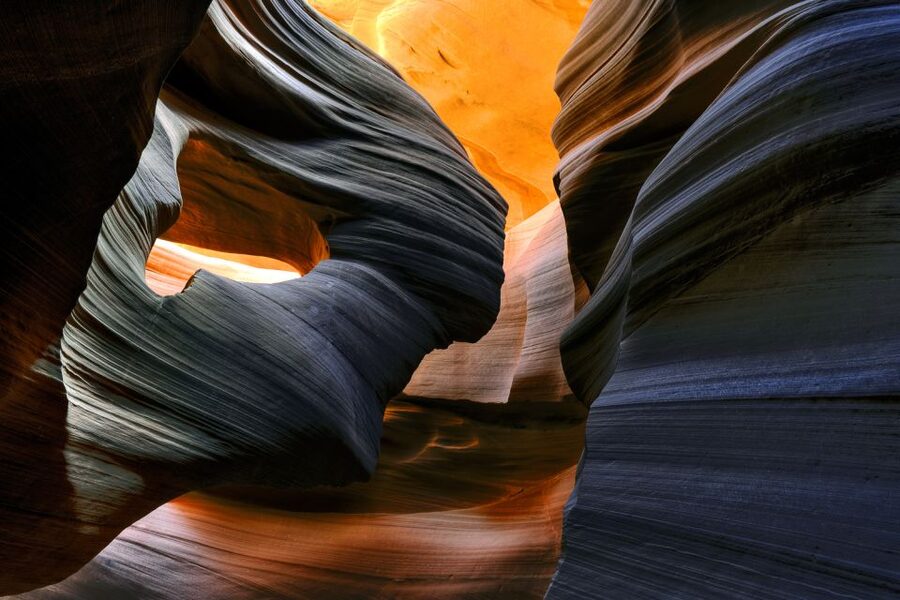 Las Vegas: Antelope Canyon Horseshoe Bend Tour & Lake Powell - Inside Antelope Canyon with a Navajo guide