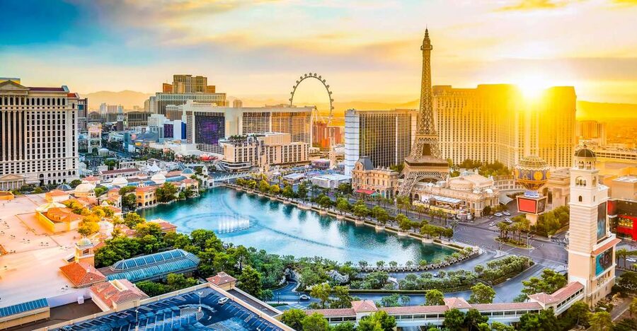 Las Vegas: Eiffel Tower Viewing Deck Entrance Ticket - What you see from the observation deck