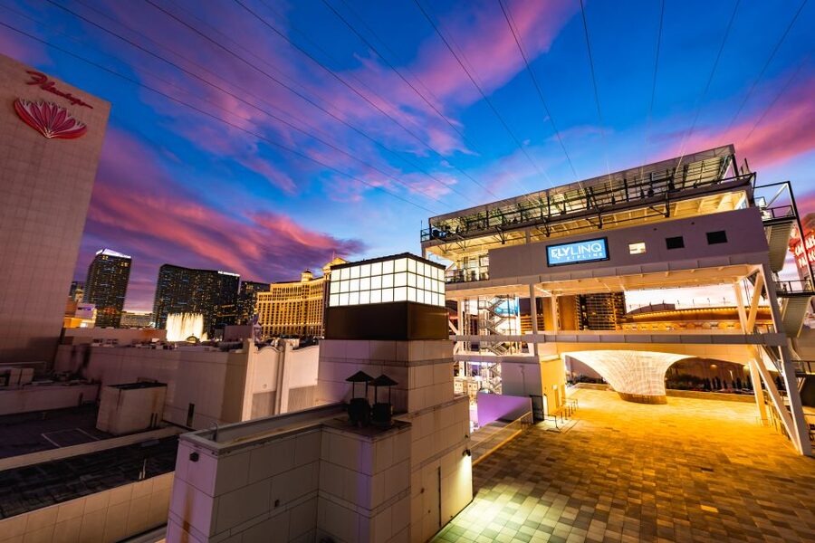 Las Vegas: FLY LINQ Zipline Ticket - Photos, phones, and the extra cost
